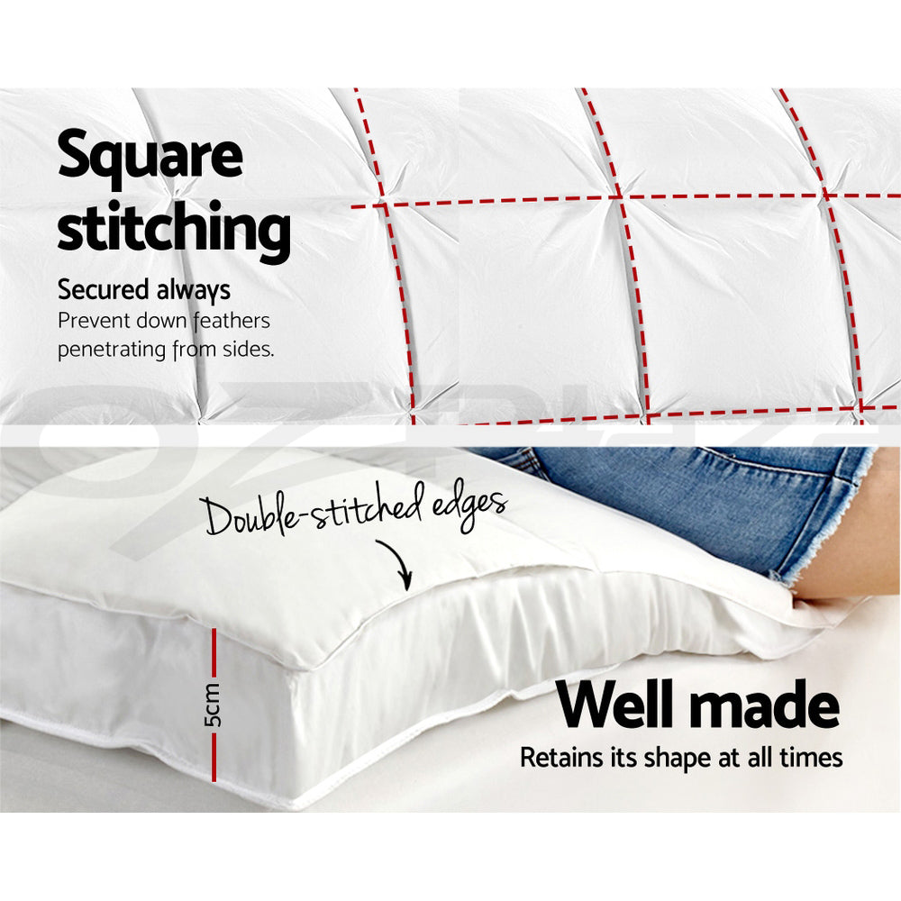 Giselle Bedding Mattress Topper Pillowtop Protector Pad Single - Image 4