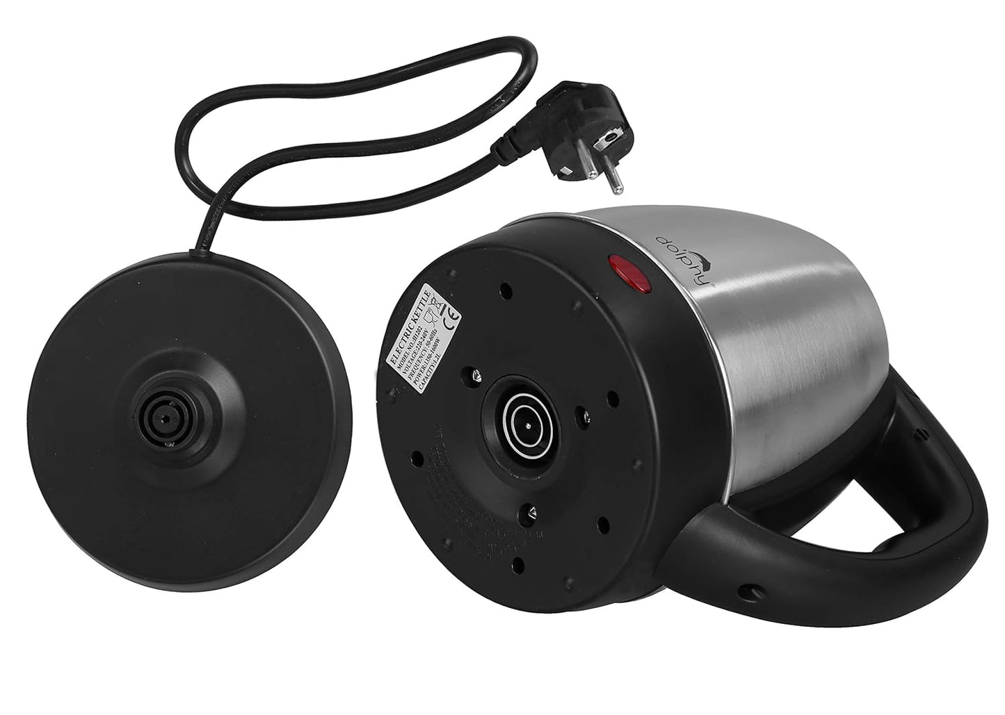 1.2L Stainless Steel Electric Kettle - Silver - Oz Online Deals Appliances > Kitchen Appliances > Kettles (Image 4)
