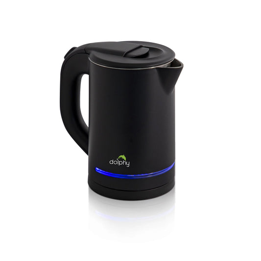 0.8L Electric Kettle Matt Black With Light Design - Oz Online Deals Appliances > Kitchen Appliances > Kettles (Image 2)