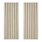 Artiss 2X Blockout Curtains Eyelet 240x230cm Beige - Image 1