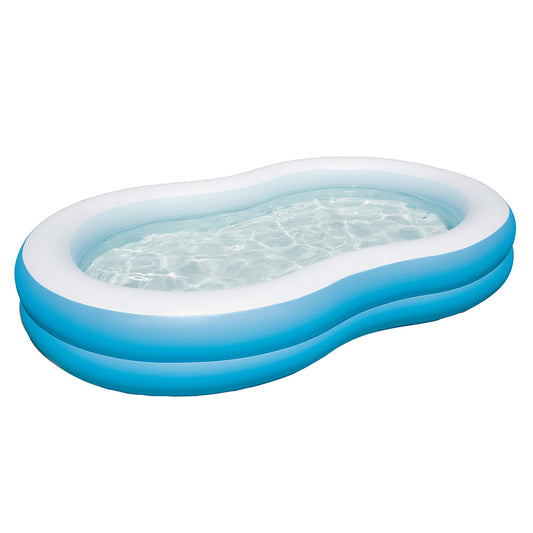 Bestway Kids Pool 262x157x46cm Inflatable Above Ground Swimming Pools 544L - Image 1