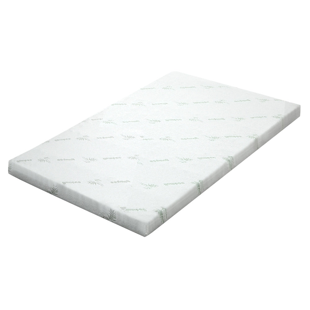 Giselle Bedding Memory Foam Mattress Topper Cool Gel 8cm Single - Image 8