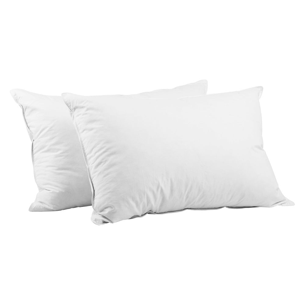 Giselle Bedding Goose Feather Down Pillow Twin Pack - Image 8