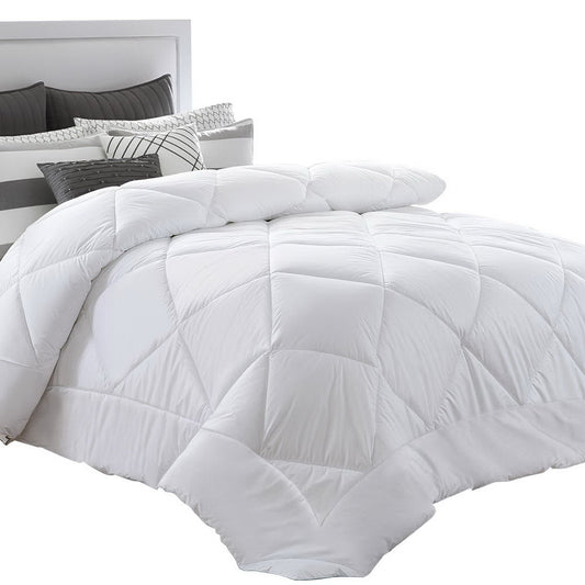 Giselle Bedding 400GSM Microfibre Bamboo Quilt Queen - Image 1