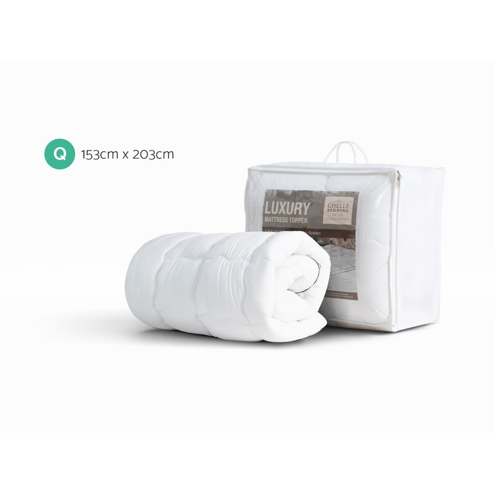 Giselle Bedding Mattress Topper Pillowtop - Queen - Image 2