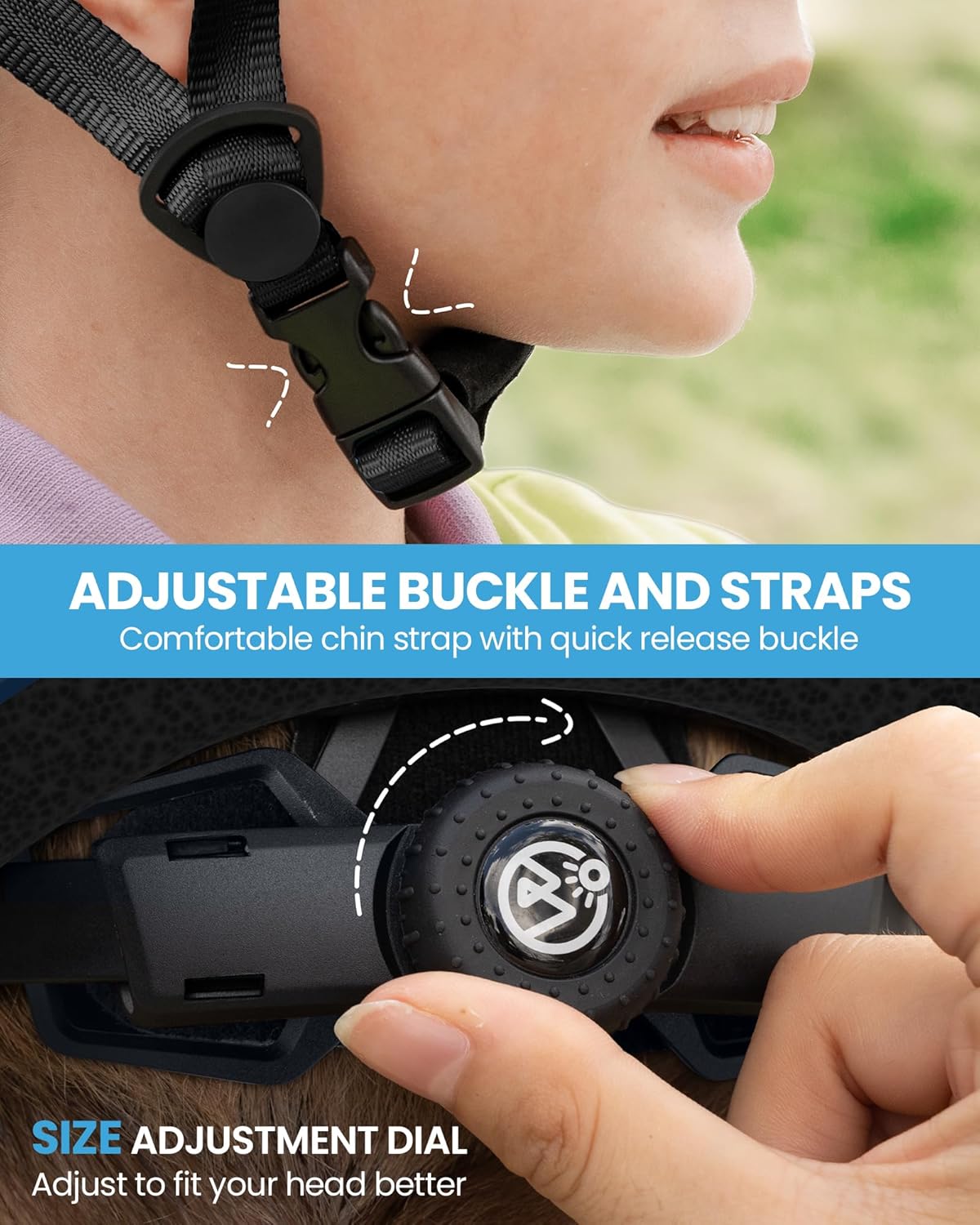 OutdoorMaster Youth & Kids Bike Helmet - Adjustable Multi-Sports Skateboard Helmet with Removable Liners for Balance Bike, Kids Scooter, One Wheel Hoverboard,Graffiti-style helmet-Dino Volcanoland