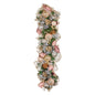 Christabelle 100cm Christmas Garland Lush Green Holiday Door Garland w/Jewelled Baubles & Berries Pre Decorated Festive