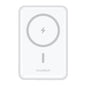 CHOETECH B662-WH USB-A + USB-C + Wireless Magnetic Power bank 5000mAh (White)