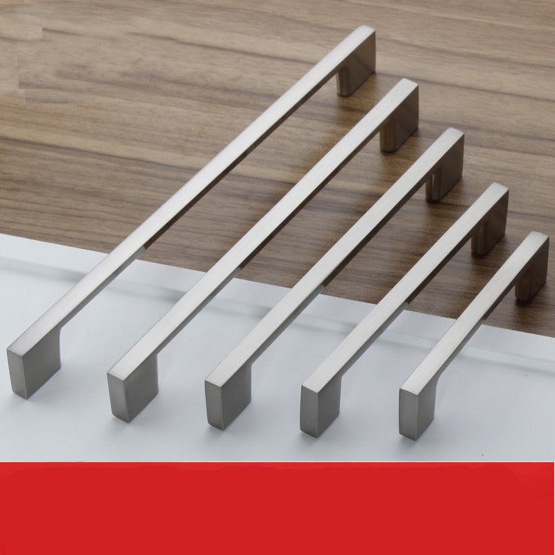 Brushed Nickel Kitchen Door Cabinet Drawer Handle Pulls 96MM - Image 2