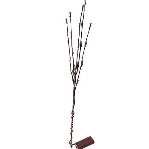 1 Set of 50cm H 20 LED Blue Frangipani Tree Branch Stem Fairy Light Wedding Event Party Function Table Vase Centrepiece Tropi