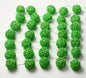 1 Set of Green 5cm Rattan Cane 20 Ball Battery Powered 3m String Lights Christmas Gift Home Wedding Party Bedroom Decoration 
