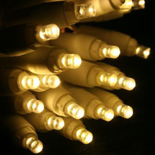 1 Set of 20 LED Plain Warm White Bulb Battery Powered String Lights Christmas Gift Home Wedding Party Bedroom Decoration Tabl