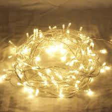 1 Set of 20 LED Plain Warm White Bulb Battery Powered String Lights Christmas Gift Home Wedding Party Bedroom Decoration Tabl