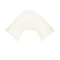 280TC Polyester Cotton V Shape Pillowcase Ivory