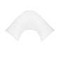280TC Polyester Cotton V Shape Pillowcase White