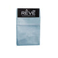 Pair of Reve 100% Cotton Standard Pillowcases 48 x 74 cm Solid Stone Blue