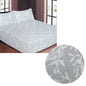 ICF Store Cotton Flannel Combo Fitted Sheet Set Queen Leaves
