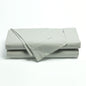 Bianca Heston Cotton Percale Sheet Set Silver King Single - Image 1