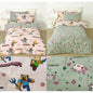 MOJANG Minecraft Reversible Cotton Boys Girls Quilt Cover Set Double