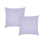 Vintage Design Homewares Pair of Lilac French Linen European Pillowcases 65 x 65cm