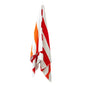 J.Elliot Home 400GSM Premium Cotton Reversible Striped Beach Towel 76 x 152 cm Red Orange