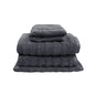 J Elliot Home Set of 4 George Collective Cotton Bath Towel Set Ash