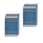 Ladelle Entertainer Set of 6 Cotton Kitchen Towels Blue