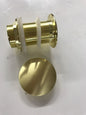 2020 new Burnished Brass gold Brushed Pop Up Waste Plug 40 mm NO Overflow