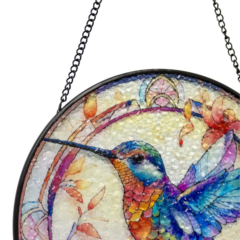 Bird Stained Glass Sun Catcher 35cm