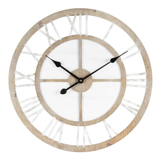 Large Scandi Geometric Wall Clock 60cm