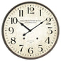 Antique Iron London Wall Clock 67cm
