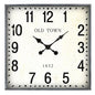 Square Iron Wall Clock 68cm