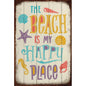 Happy Place Wall Art 20x30cm
