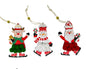 bulk 24 Xmas Red & Green Pompom Assort 10cm