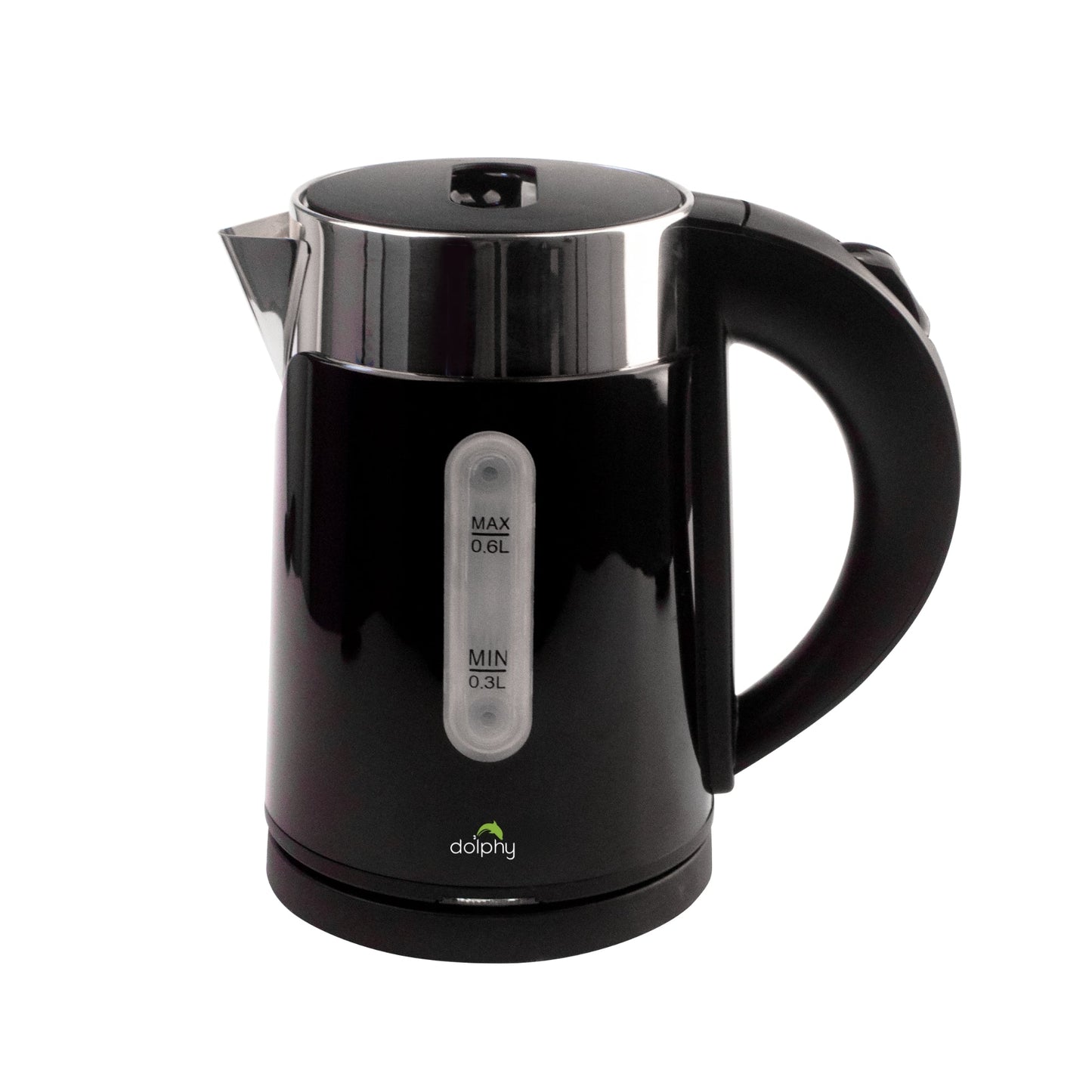 0.6L Stainless Steel Electric Kettle Black - Oz Online Deals Appliances > Kitchen Appliances > Kettles (Image 1)