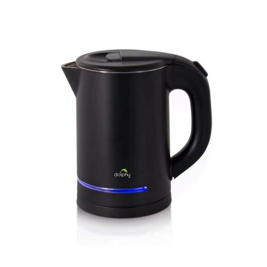0.8L Electric Kettle Matt Black With Light Design - Oz Online Deals Appliances > Kitchen Appliances > Kettles (Image 1)