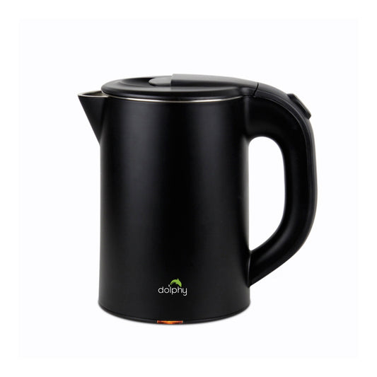 0.8L Stainless Steel Electric Kettle Black - Oz Online Deals Appliances > Kitchen Appliances > Kettles (Image 1)