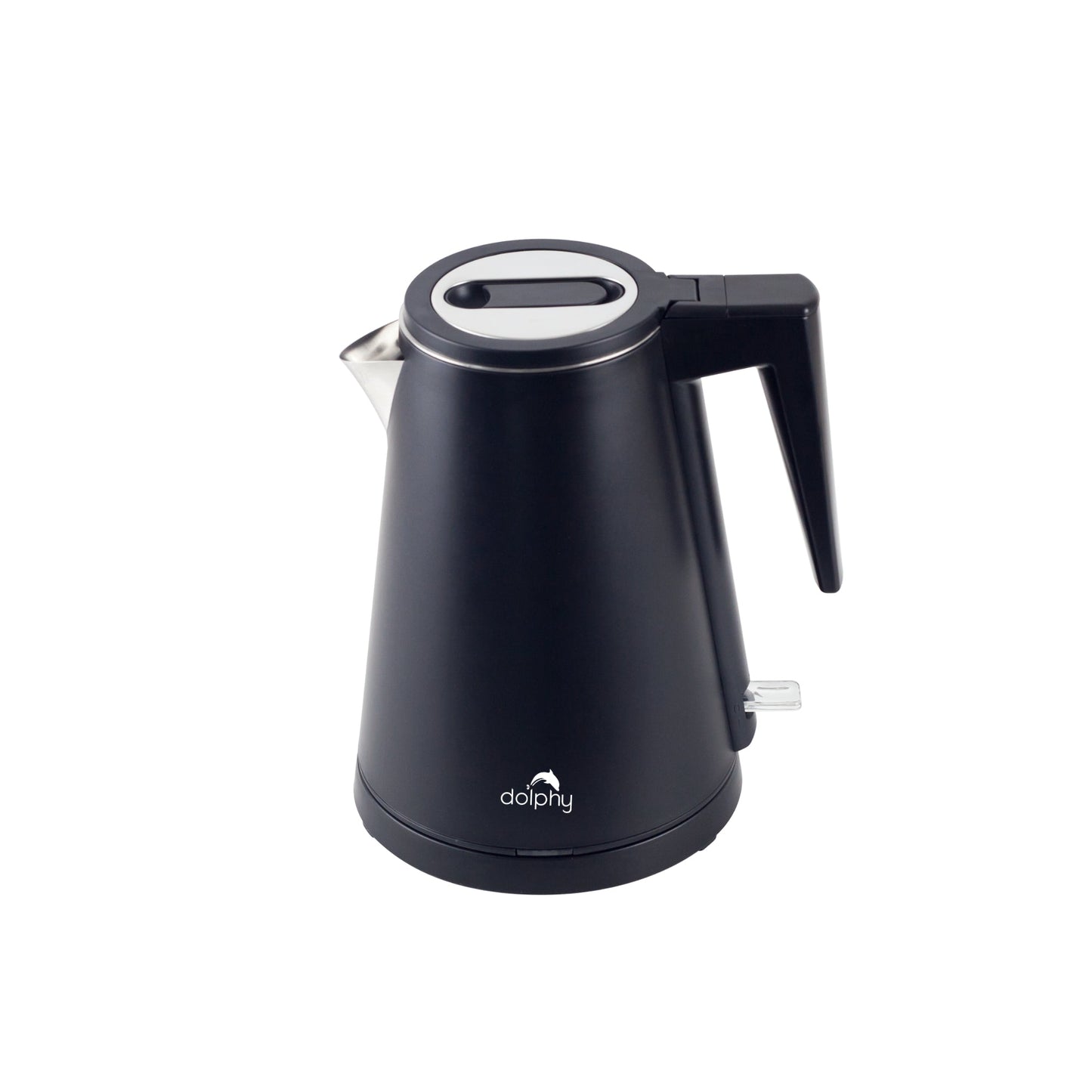 0.8L Stainless Steel Kettle - Black (Double Layer) - Oz Online Deals Appliances > Kitchen Appliances > Kettles (Image 1)