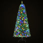 Jingle Jollys 1.8M Pre-lit Christmas Tree 8 Mode Multi Colour 200 LED Light Xmas