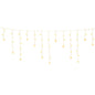 160 LED 6M Christmas Lights Icicle Light Solar Warm Jingle Jollys