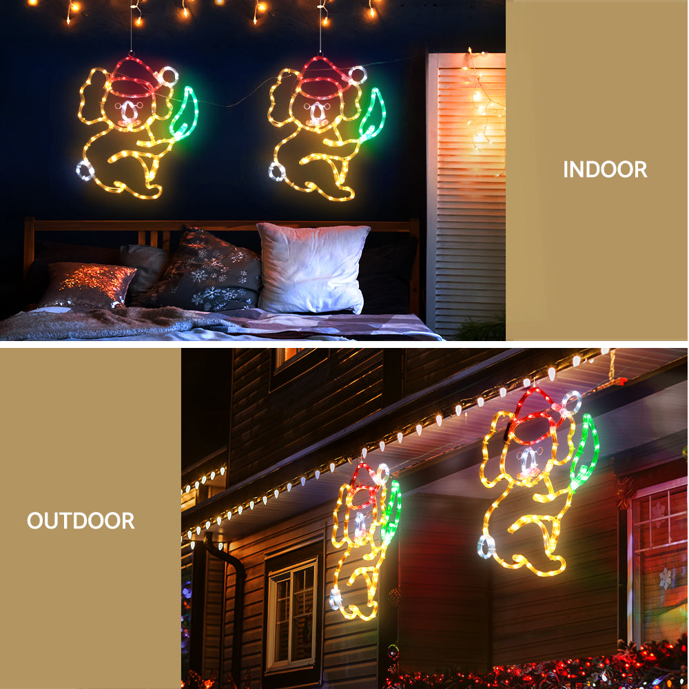 0.48M Christmas Lights Motif 216 LED Rope Light Outdoor Decoration Jingle Jollys - Oz Online Deals Occasions > Christmas > Ou