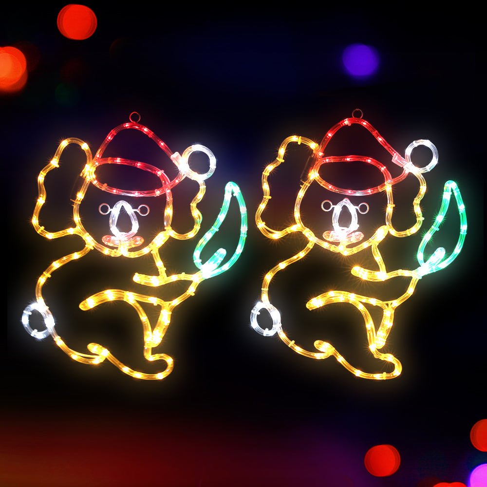 0.48M Christmas Lights Motif 216 LED Rope Light Outdoor Decoration Jingle Jollys - Oz Online Deals Occasions > Christmas > Ou