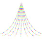 Jingle Jollys 3.8M Christmas Lights Waterfall String Light 340 LED